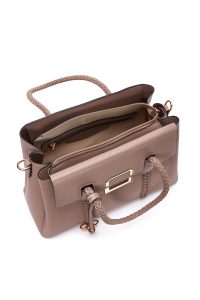 کیف زنانه ویژن بلند با جزئیات بافت دری مد