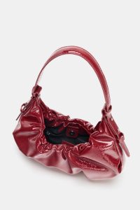 کیف زنانه چین‌دار افکت ترک‌دار زارا – ZARA