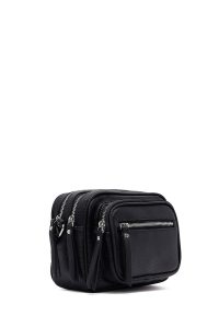 کیف زنانه کراس بادی مشکی دوشی بلند دری مد