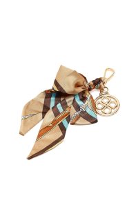 کیف زنانه کرم بلند با اکسسوری دری مد