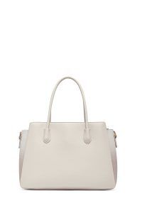 کیف زنانه کرم بلند طرح‌دار دری مد