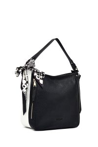 کیف زنانه کلاسیک مشکی بند بلند دوشی دری مد