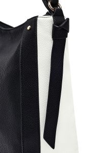 کیف زنانه کلاسیک مشکی بند بلند دوشی دری مد