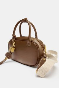 کیف زنانه کوچک دوخت‌دار زارا – ZARA