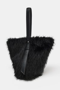 کیف سطلی زنانه خز مصنوعی زارا – ZARA