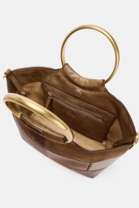 کیف سطلی زنانه پچ‌ورک دسته سخت زارا – ZARA