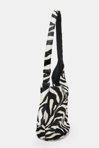 کیف سطلی زنانه چرمی نرم نامتقارن کوچک زارا – ZARA