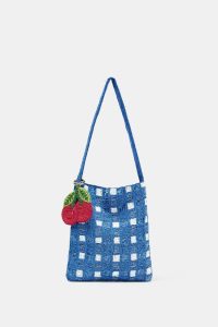 کیف سطلی زنانه کوچک منجوق‌دوزی فانتزی زارا – ZARA
