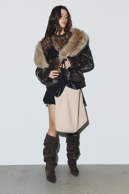 کیف شاپر زنانه دوطرفه زارا – ZARA