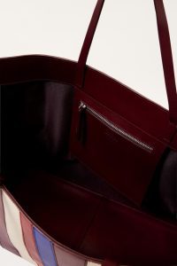 کیف شاپر زنانه چرمی راه‌راه بزرگ لیمیتد ادیشن زارا – ZARA