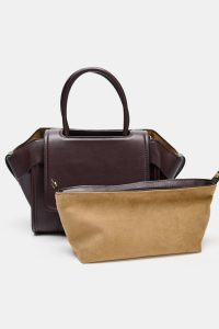کیف شهری زنانه درب‌دار زارا – ZARA