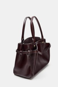 کیف شهری زنانه کوچک چرمی زارا – ZARA