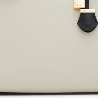 کیف چرم زنانه سفید مشکی MANILLA  -ALDO