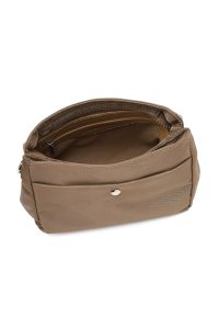 کیف کراس بادی زنانه خاکی بلند پارچه‌ای دری مد