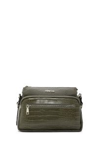 کیف کراس بادی زنانه خاکی بلند کروکو کراس‌بادی دری مد