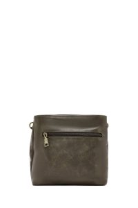 کیف کراس بادی زنانه خاکی کژوال دری مد