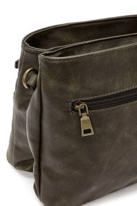 کیف کراس بادی زنانه خاکی کژوال دری مد