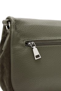 کیف کراس بادی زنانه خاکی کژوال دری مد