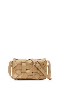 کیف کراس بادی زنانه زرد بلند مینی دری مد