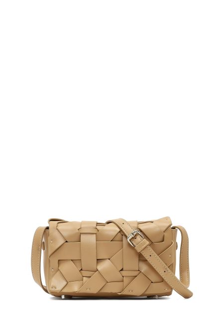 کیف کراس بادی زنانه زرد بلند مینی دری مد