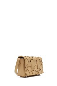 کیف کراس بادی زنانه زرد بلند مینی دری مد