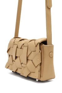 کیف کراس بادی زنانه زرد بلند مینی دری مد