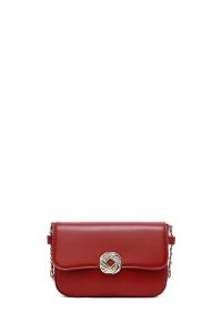 کیف کراس بادی زنانه زرشکی بلند دری مد