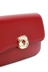 کیف کراس بادی زنانه زرشکی بلند دری مد