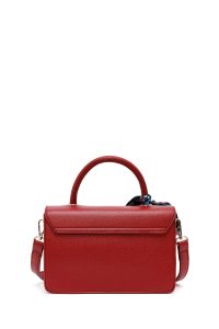 کیف کراس بادی زنانه زرشکی بلند لحافی مینی دری مد