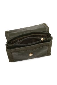 کیف کراس بادی زنانه سبز بلند جیر دری مد