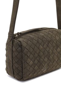 کیف کراس بادی زنانه طوسی بلند جیر بافت دری مد