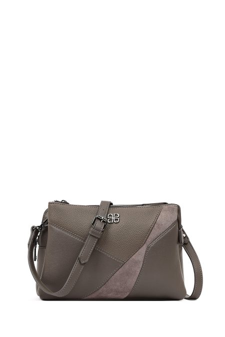 کیف کراس بادی زنانه طوسی بلند دری مد