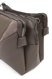 کیف کراس بادی زنانه طوسی بلند دری مد