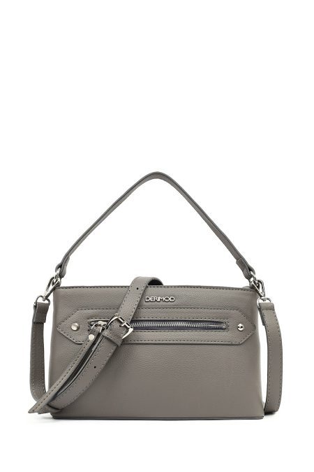 کیف کراس بادی زنانه طوسی بلند دری مد