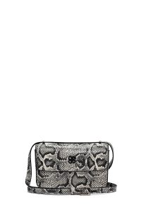 کیف کراس بادی زنانه طوسی بلند طرح‌دار دری مد