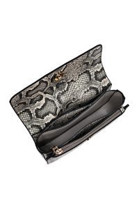 کیف کراس بادی زنانه طوسی بلند طرح‌دار دری مد