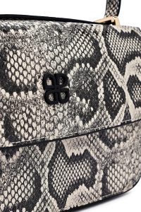 کیف کراس بادی زنانه طوسی بلند طرح‌دار دری مد