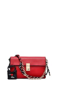 کیف کراس بادی زنانه قرمز بلند کراس‌بادی دری مد