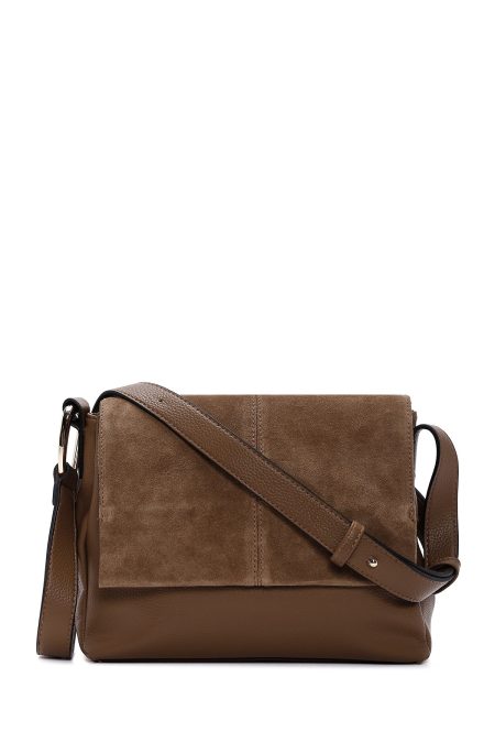 کیف کراس بادی زنانه قهوه‌ای بلند دری مد