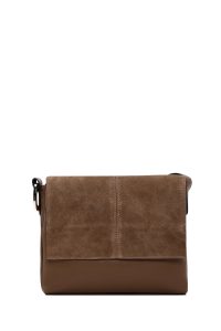 کیف کراس بادی زنانه قهوه‌ای بلند دری مد