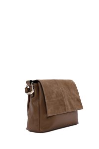 کیف کراس بادی زنانه قهوه‌ای بلند دری مد