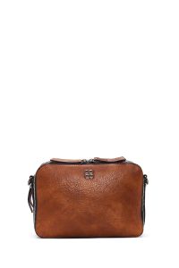 کیف کراس بادی زنانه قهوه‌ای بلند دری مد