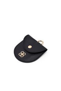 کیف کراس بادی زنانه مشکی بلند با جزئیات بافت دری مد