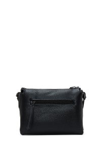 کیف کراس بادی زنانه مشکی بلند جزئیات فلزی دری مد