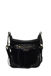 کیف کراس بادی زنانه مشکی بلند جیر دری مد