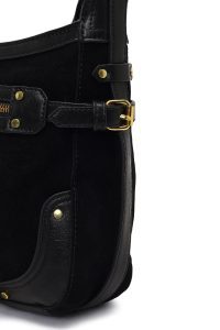 کیف کراس بادی زنانه مشکی بلند جیر دری مد