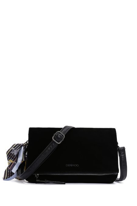 کیف کراس بادی زنانه مشکی بلند جیر دری مد