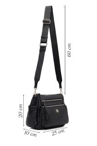 کیف کراس بادی زنانه مشکی بلند دری مد