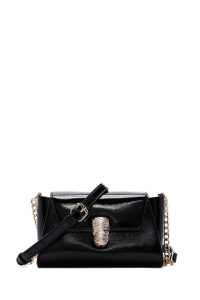 کیف کراس بادی زنانه مشکی بلند روگان مینی دری مد