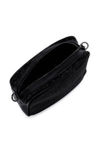 کیف کراس بادی زنانه مشکی بلند سنگی مینی دری مد